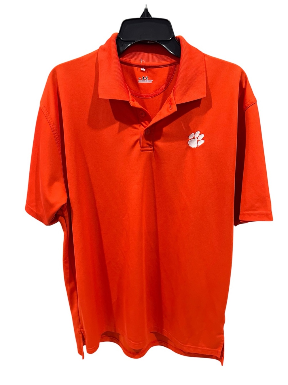 Under Armour Clemson Tigers Polo Shirt Size Medium